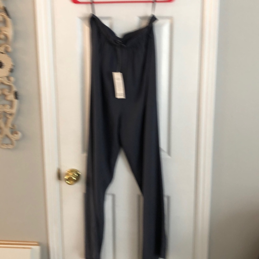 Eileen Fisher Silk Georgette Pants